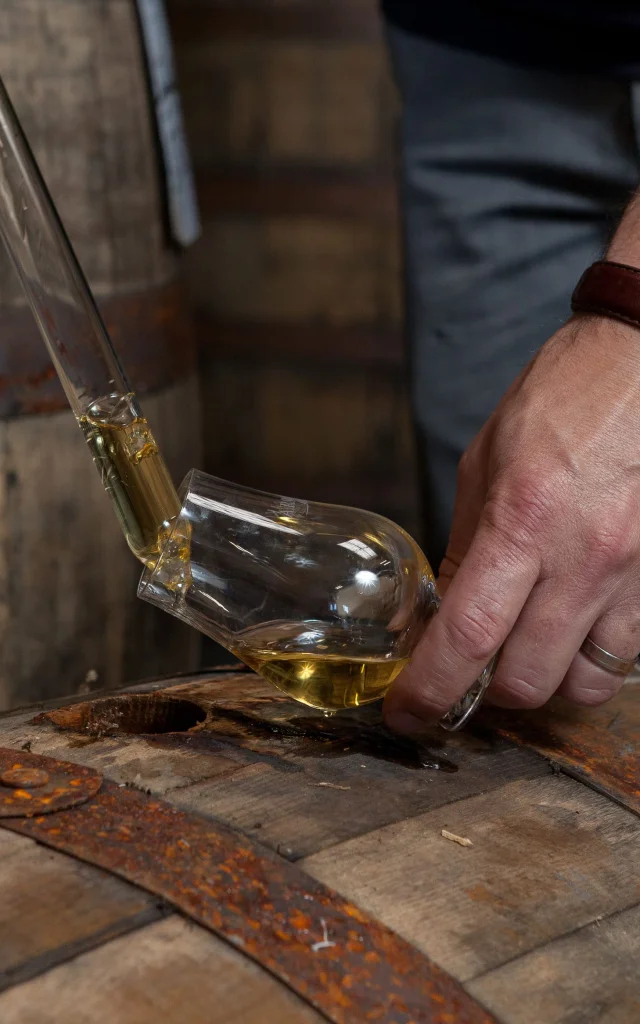 Distillerie Warenghem - Prélévement fût