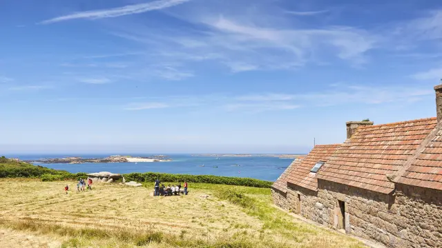 Gites-d-etape-de-l-ile-Milliau-rando-2 @Alexandre Lamoureux