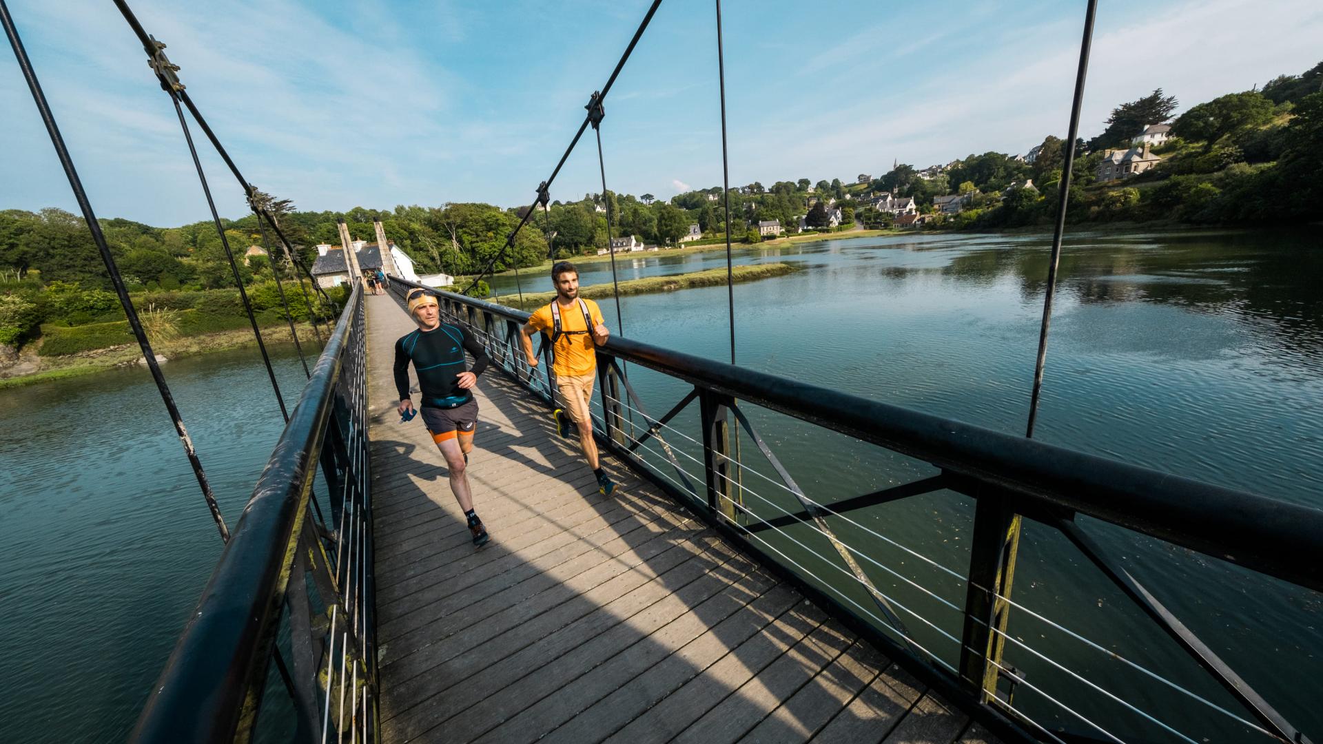 Trail autour de Tréguier - Passerelle Saint François
