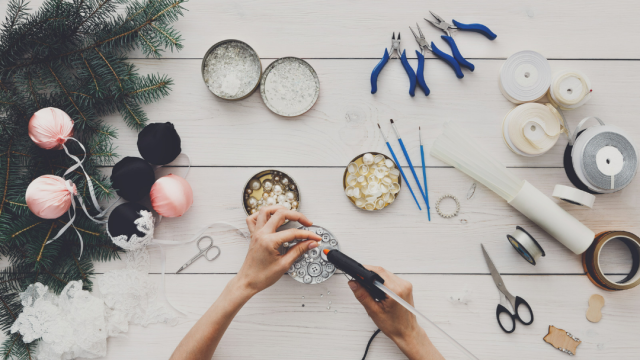 atelier décorations de noël maison