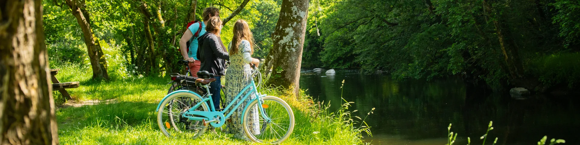 Sortie vélo à la plage de Trégrom