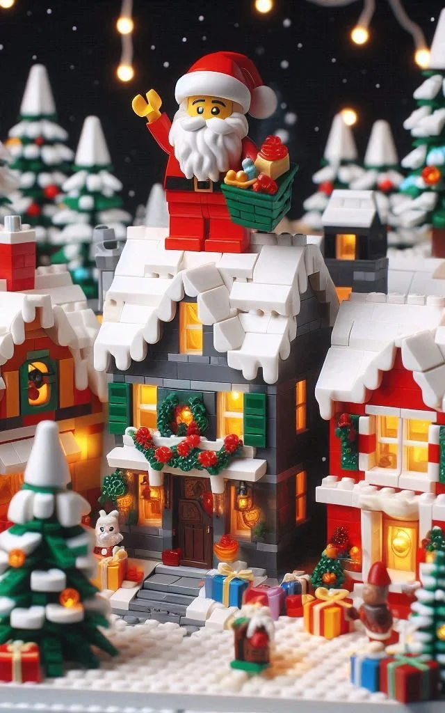 Village de Noêl en Lego®