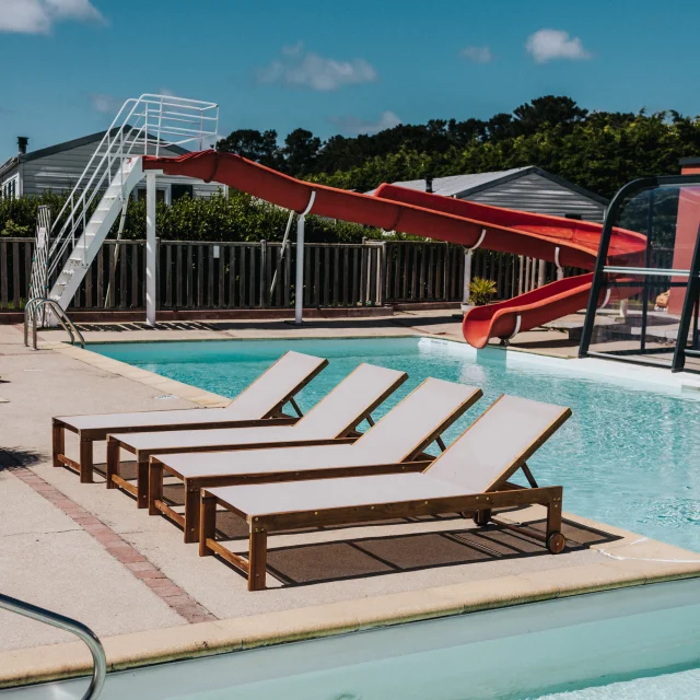 Piscine camping Liberté Landrellec