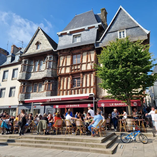 Wooden Houses Lannion Rotated
