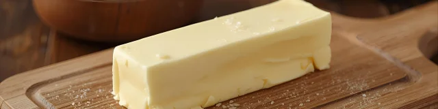 Halbgesalzene Butter Für Die Küche Auf Einem Tisch Und Rückwärts