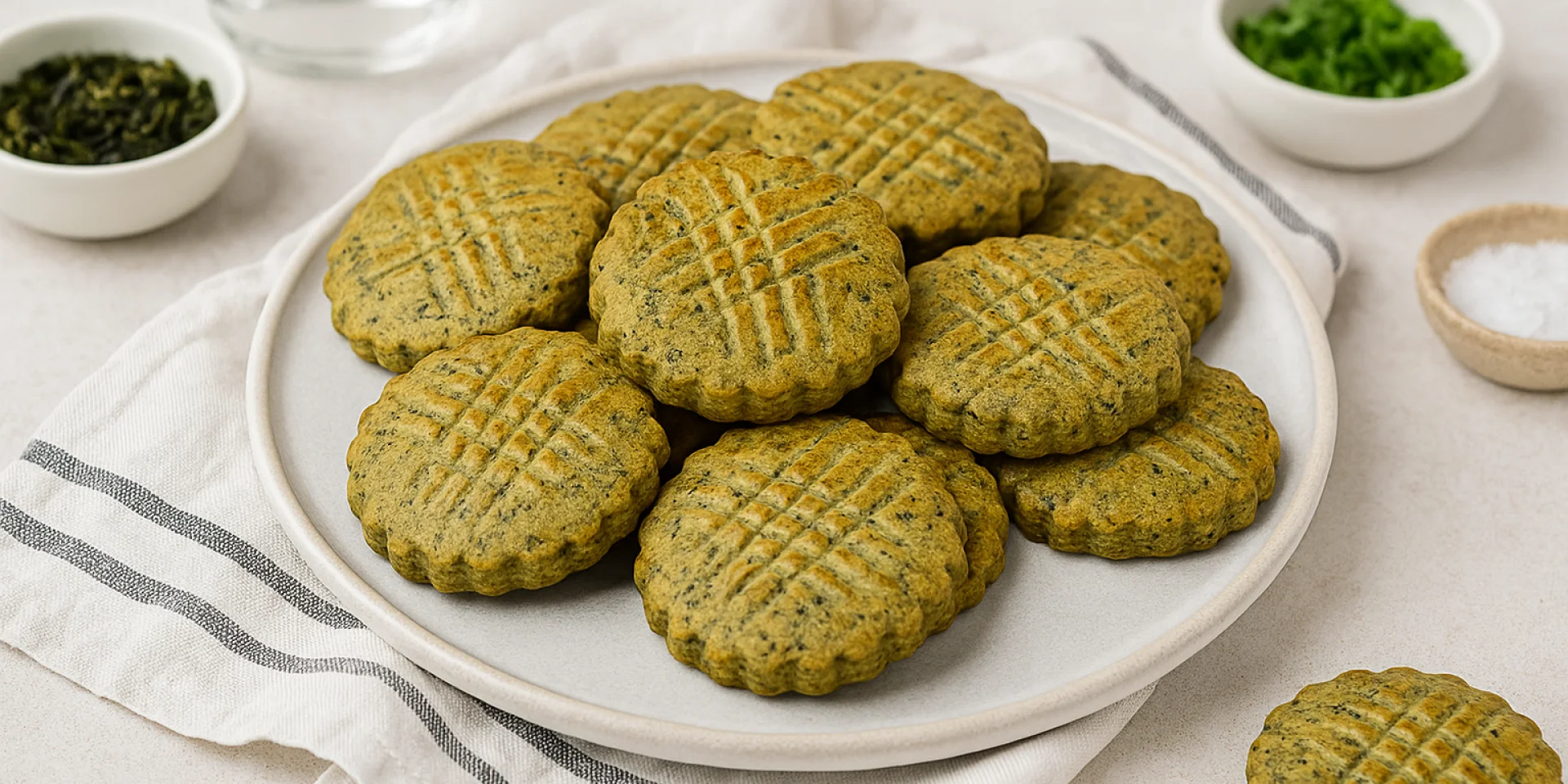Bretonischer Sand Mit Algen