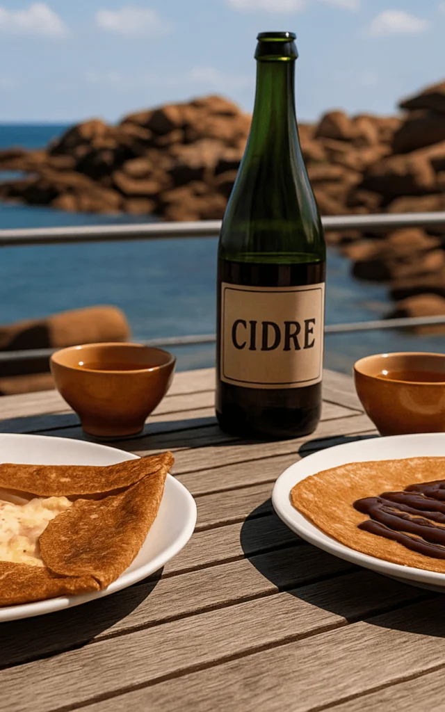 Creperie Sur La Cote De Granit Rose