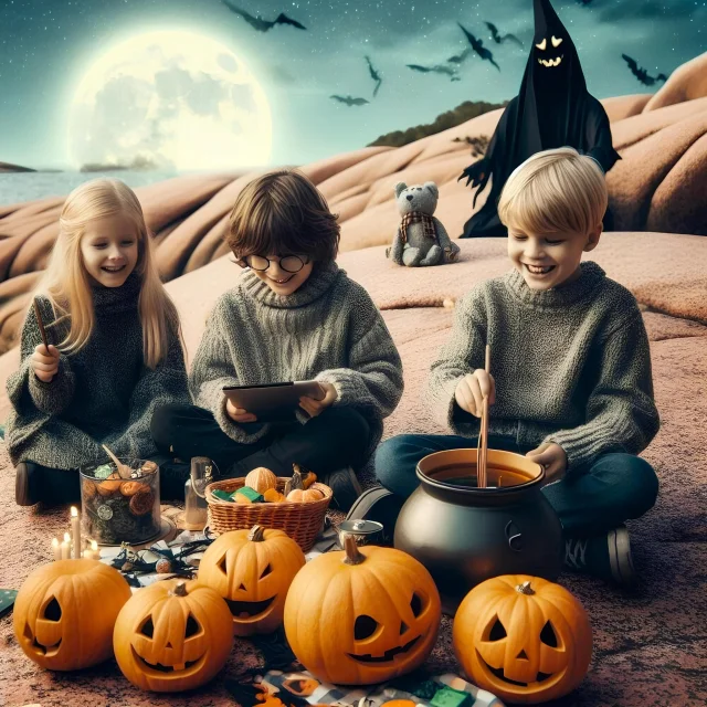 Halloween sur la Côte de Granit Rose
