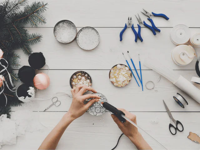 atelier décorations de noël maison
