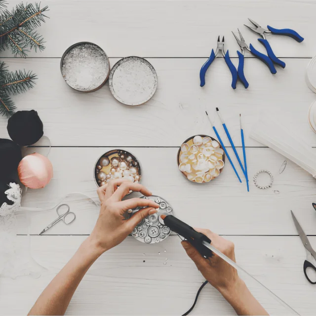 atelier décorations de noël maison