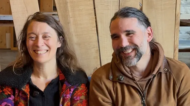 Emilie et Jacques, dirigeants de la Mutante - Manoir de Trorozec à Lannion