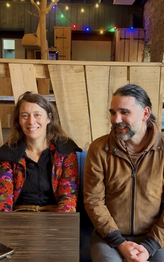 Emilie et Jacques dirigeants de La Mutante - Manoir de Trorozec