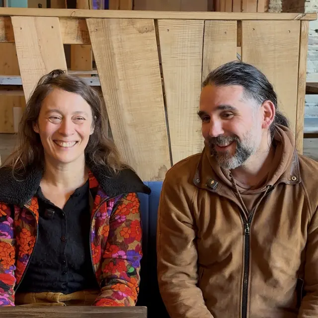 Emilie et Jacques dirgeants de La Mutante - Manoir de Trorozec à Lannion