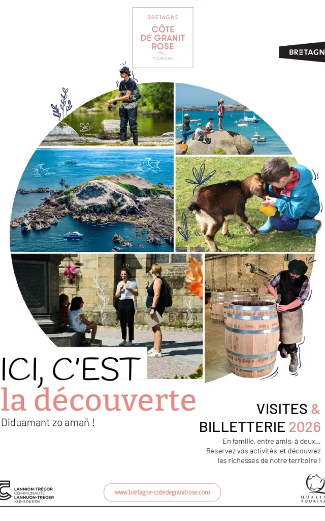 Couverture livret billetterie Ici c'est la découverte 2026