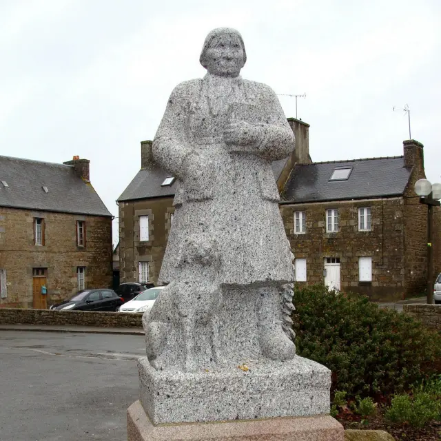 Statue Angela Duval 2013 Vieux Marche P. Cardona 1