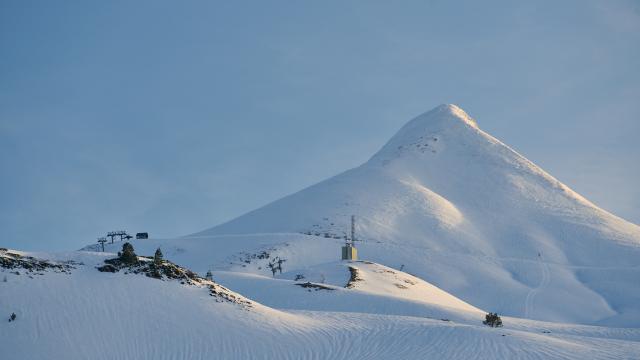 La Pierre Saint-Martin version hiver (Pyrénées béarnaises)