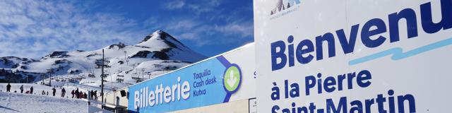 Billetterie station de ski La Pierre Saint-Martin (Pyrénées béarnaises)
