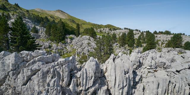L’étape du GR10 entre La Pierre Saint-Martin et Lescun traverse le plus grand lapiaz d’Europe
