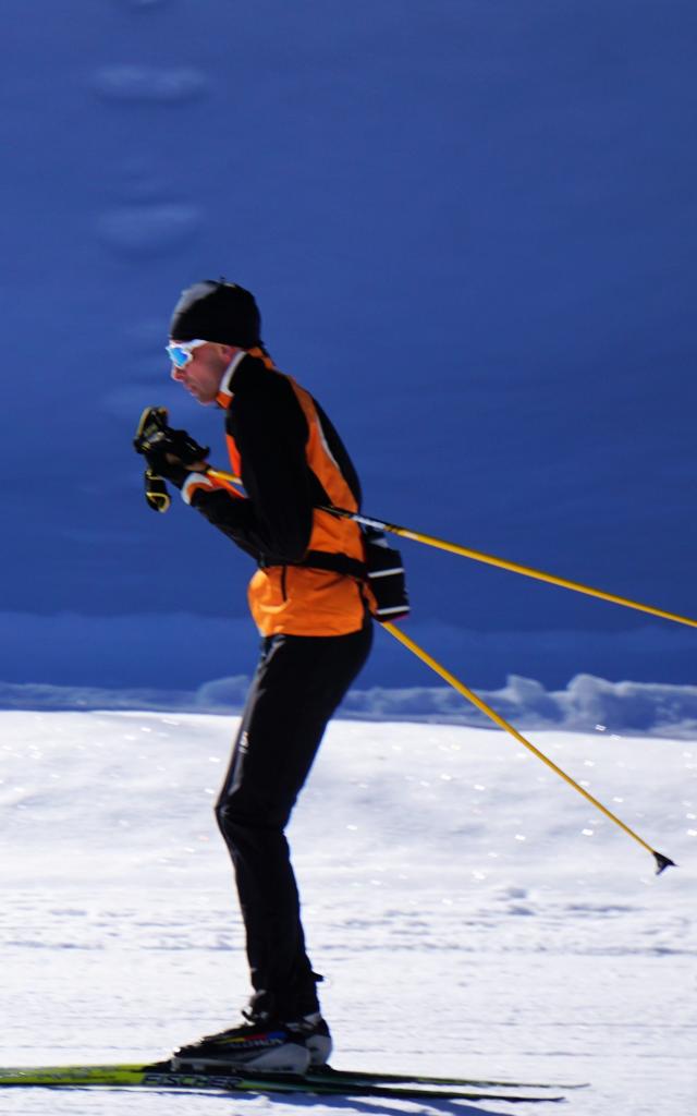 glisse en ski de fond à la Pierre Saint-Martin
