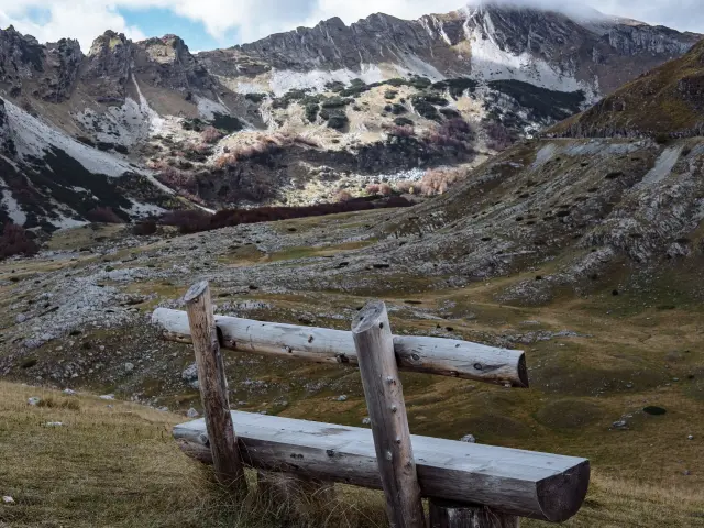 Autumn National park Durmitor, Montenegro