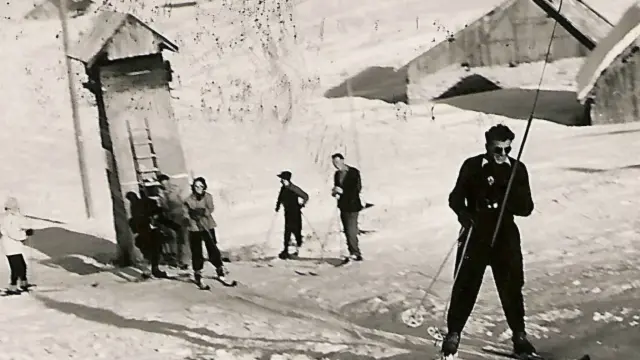 Teleski Des Plans Savonette Jerome Collet 1930 1940