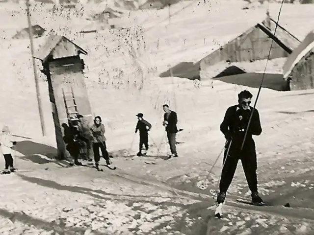 Teleski Des Plans Savonette Jerome Collet 1930 1940