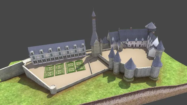 Maquette virtuelle 16e