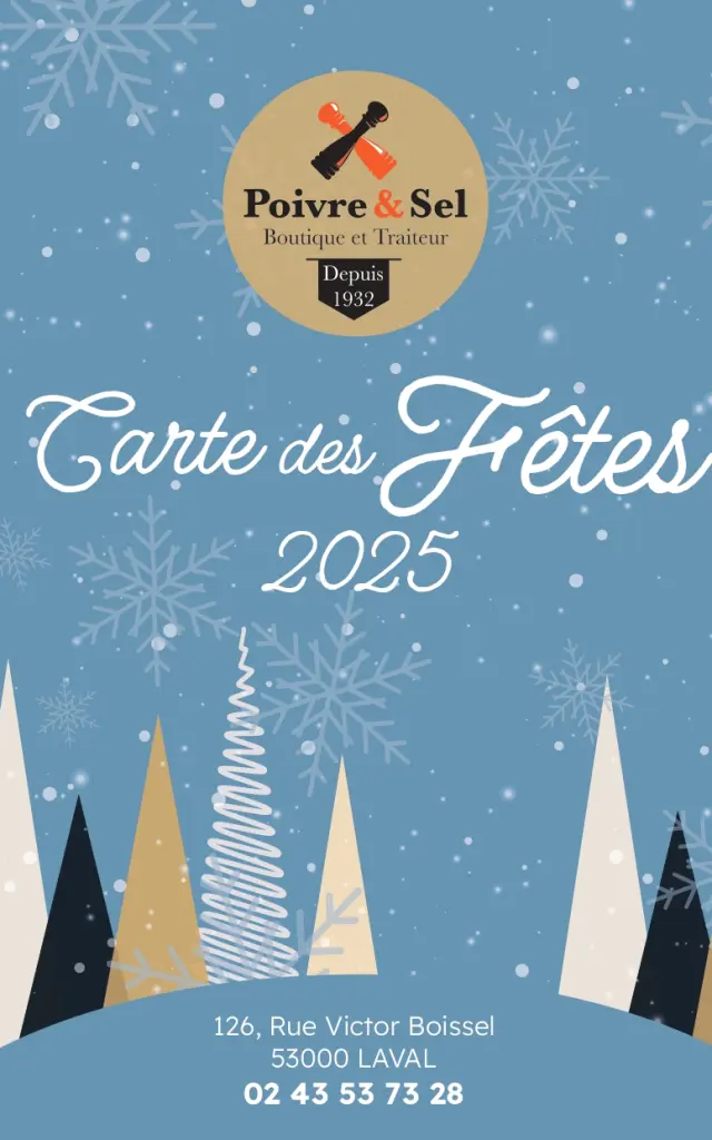 Poivre Sel Brochure Noel 2025