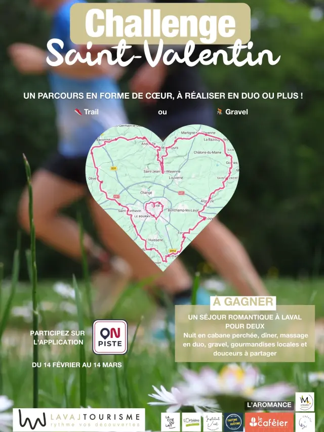 Challenge On Piste St Valentin Affiche