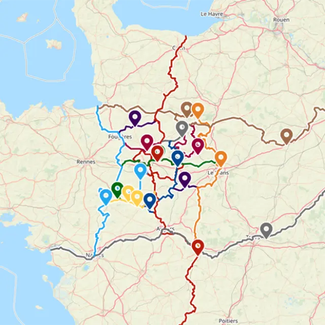 Cycle routes