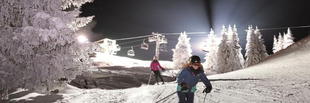 Nacht skiën Le Collet