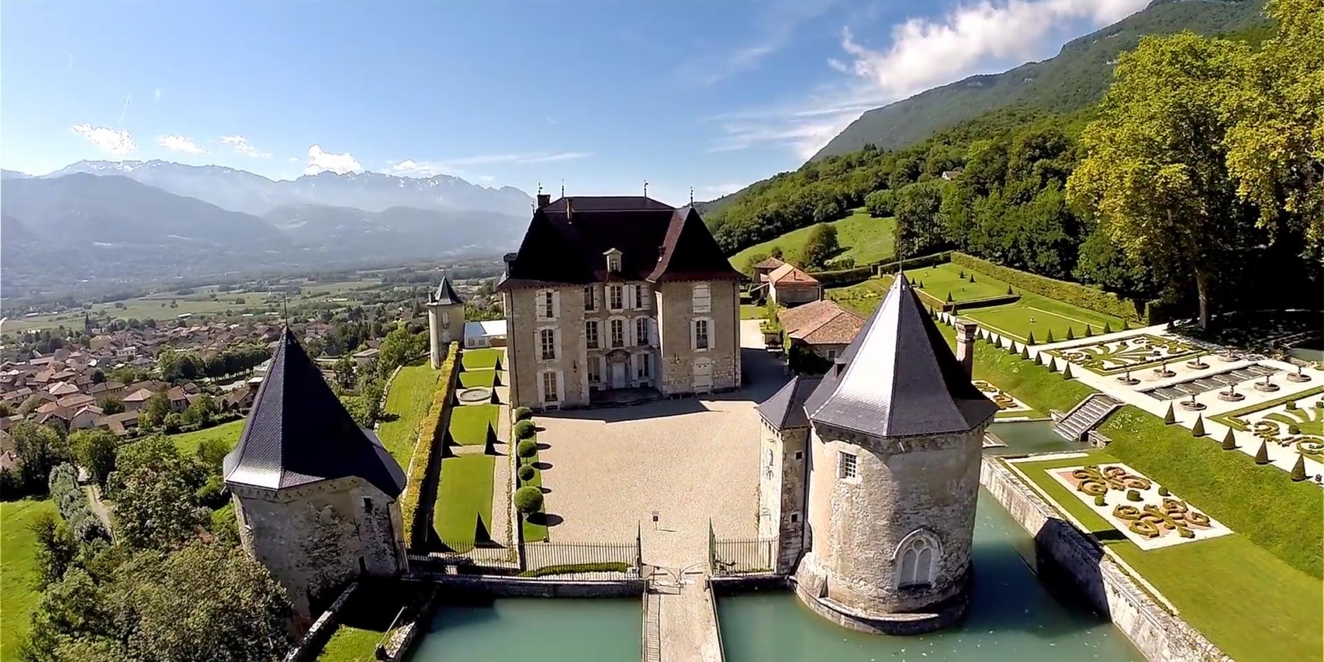 Château du Touvet en été