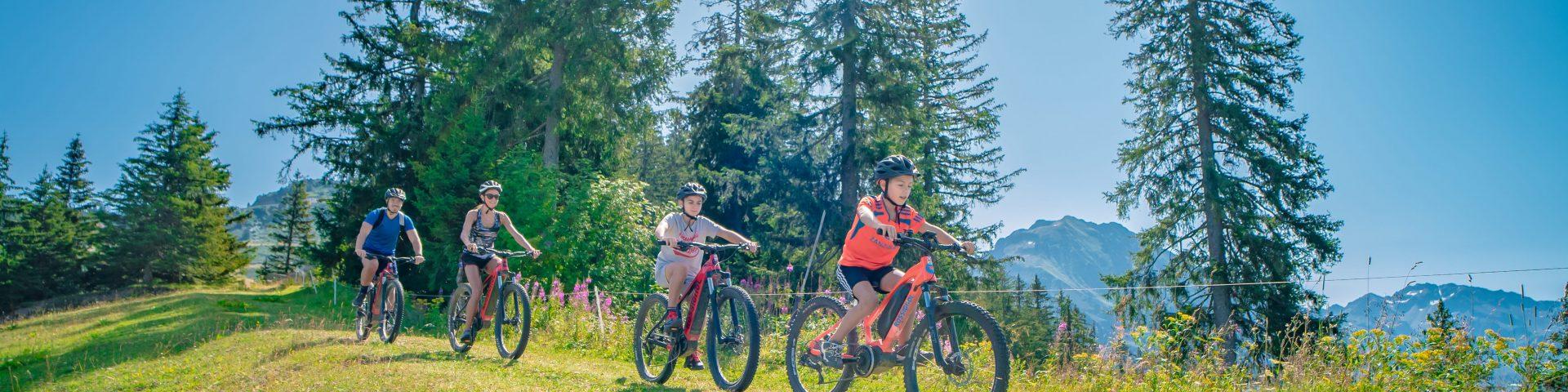 Balade en vélo élecrique au Collet