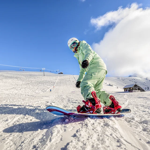 Snowboard au collet 2023 - Micheal Mollier