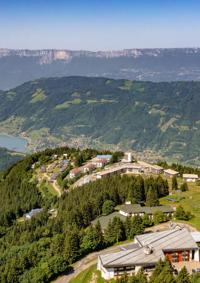 Le Collet vue du ciel Drone - Michael Mollier - 2021