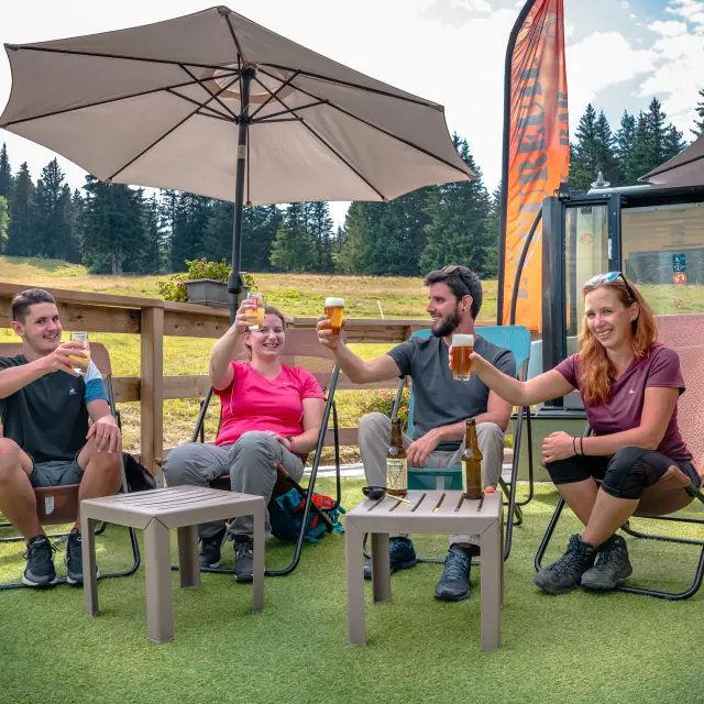 Bar au Collet, été 2021 par Michael Mollier