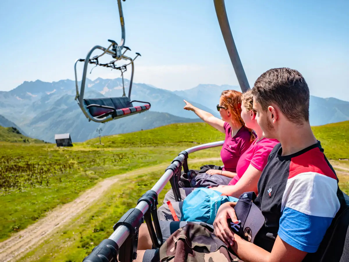 télésiège piéton au Collet Michael Mollier