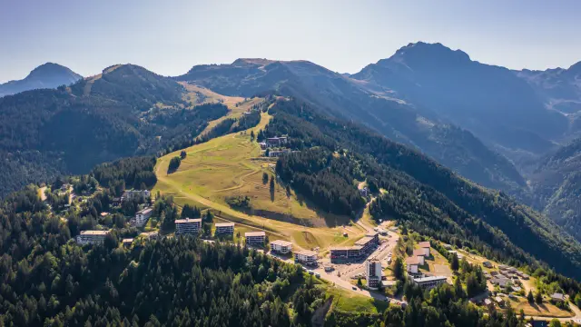 Logements au Collet vu du ciel, Michael Mollier