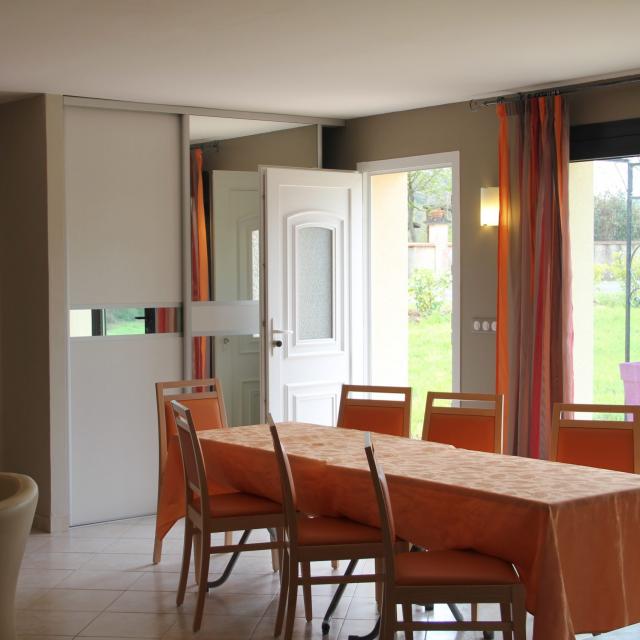Salle à manger du Gîte du Montet