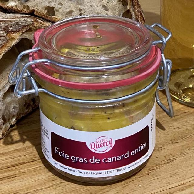Foie gras canard entier