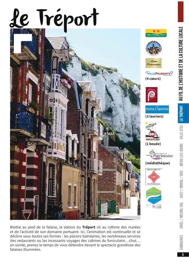Couverture Circuit Touristique Le Treport 2025