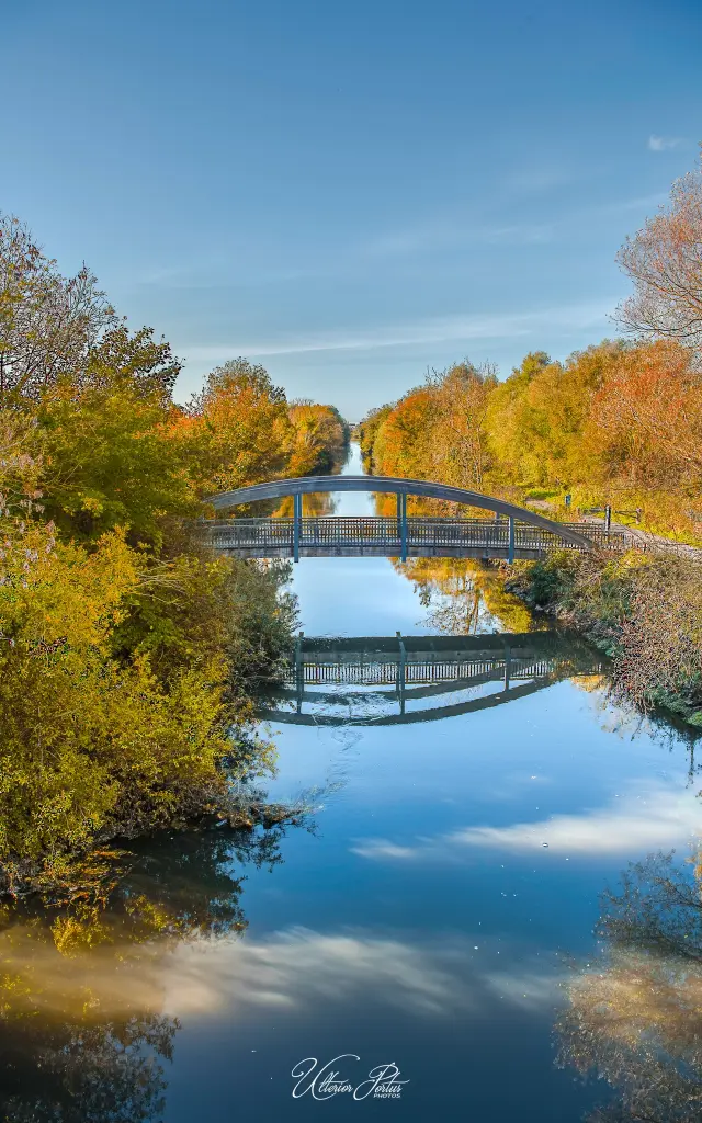 Le Treport Chemin Entre Verre Et Mer Automne D. Feron