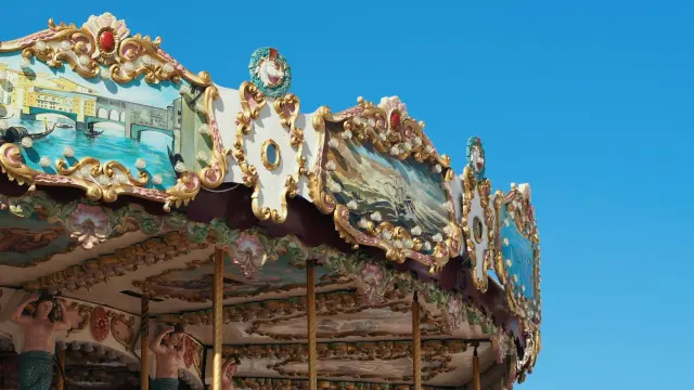 Le Treport Carrousel 1900 Alex Streif