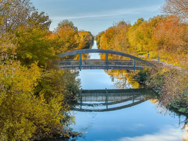 Le Treport Chemin Entre Verre Et Mer Automne D. Feron