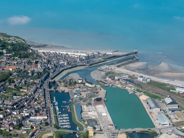 Le Treport Vue Aerienne 01