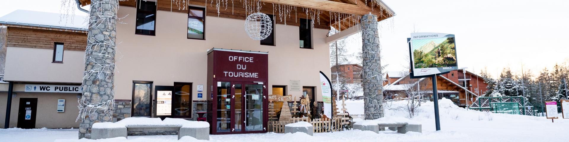 Office de Tourisme de La Joue du Loup en hiver