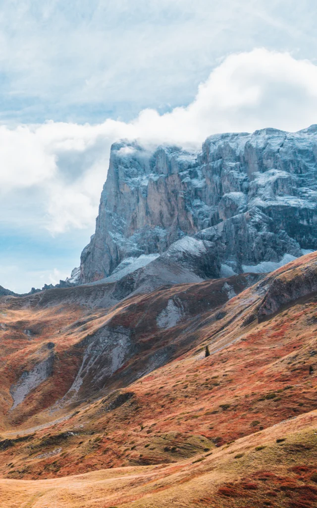 Premières neiges sur les sommets du vallon d'Ane, dans Le Dévoluy