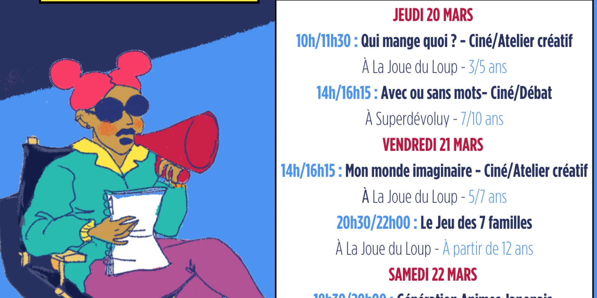 Affiche Et Programme Complet Fete Du Court Metrage