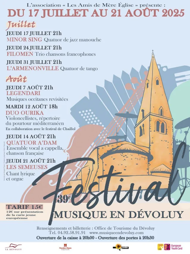 Affiche Musique En Devoluy 2025