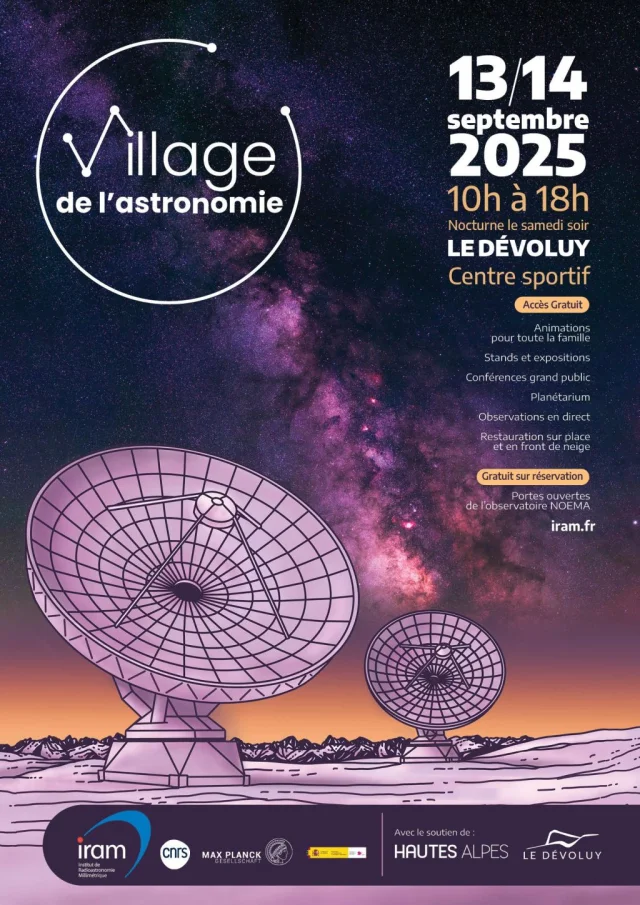 Affiche Village De Latsronomie 2025